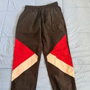 Stylish Pants with Red and White Accents